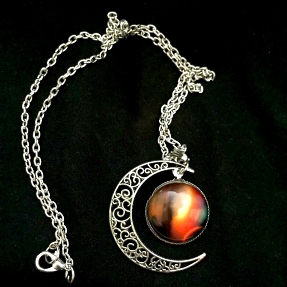 6/$25-Fashion Jewelry- Silver and Cabochon